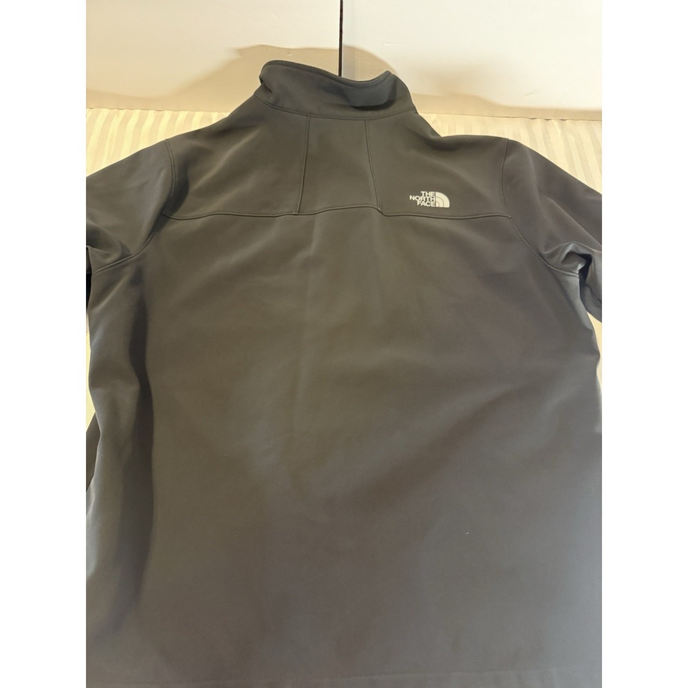 The North Face WindWall Soft Shell Jacket Black Mens XL Full Zip Windproof - Picture 12 of 13